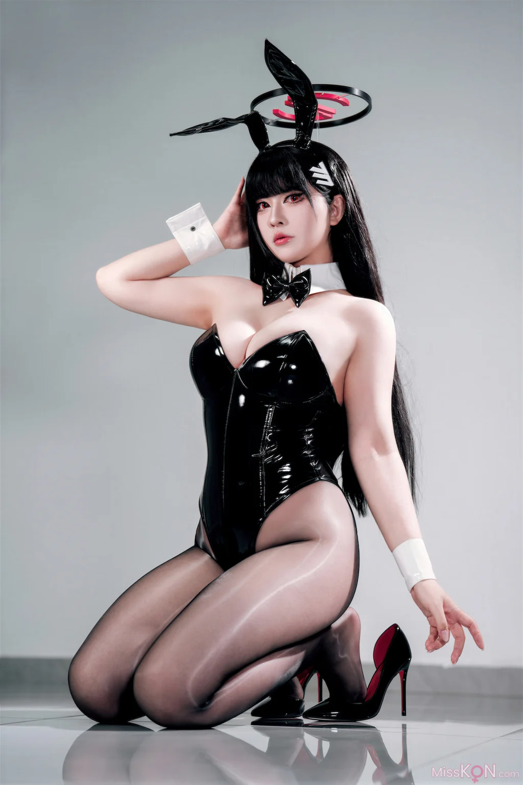 Coser@半半子: 蔚蓝档案 调月莉音兔女郎 8 Coser@半半子: 蔚蓝档案 调月莉音兔女郎