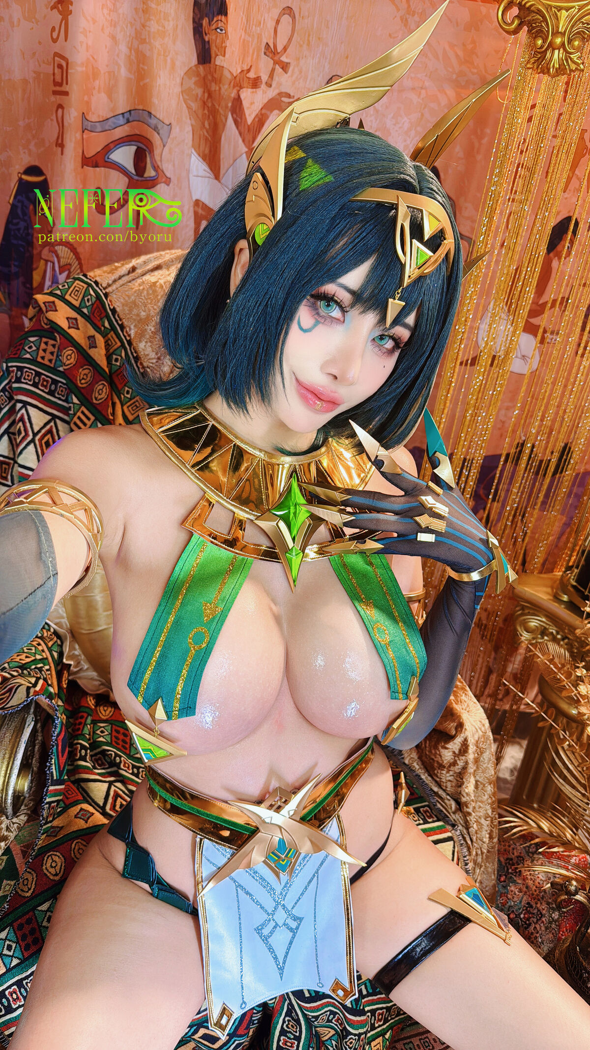 Coser@Byoru - 原神 Nefer 奈芙尔 14 Coser@Byoru - 原神 Nefer 奈芙尔