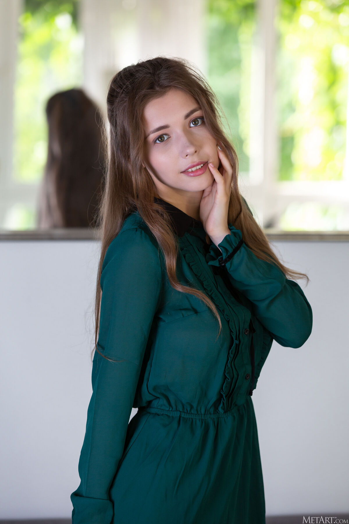 MetArt Mila Azul - Green Dress Part01 12 MetArt Mila Azul - Green Dress Part01