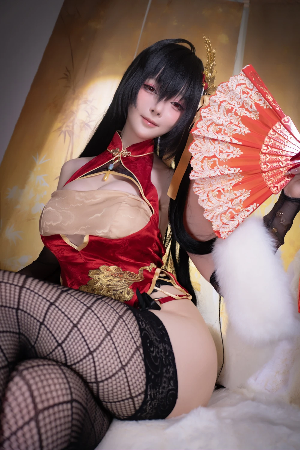 Cosplay 一小央泽 – 大凤旗袍 5 Cosplay 一小央泽 – 大凤旗袍