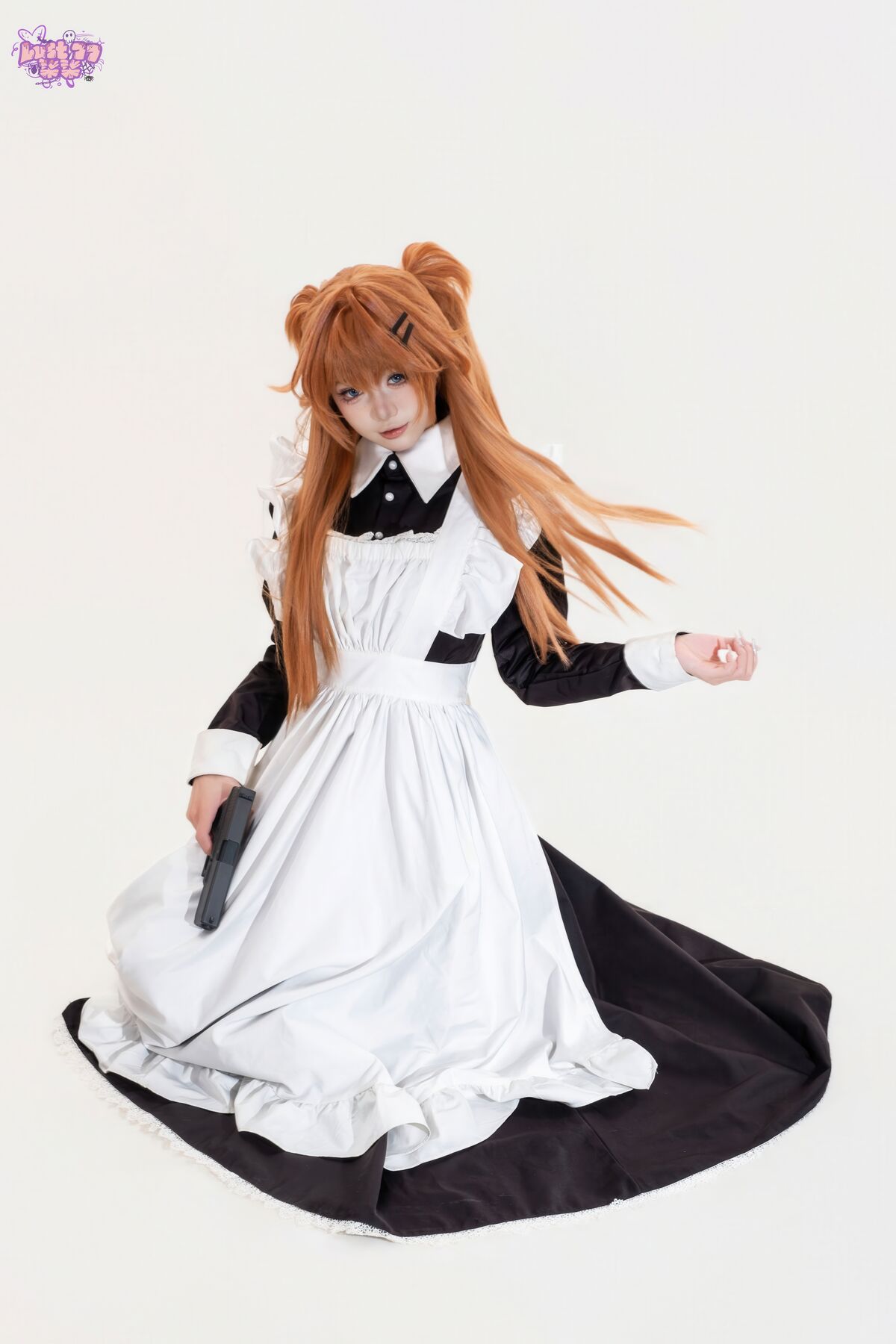 Coser@柒柒要乖哦 - EVA 明日香女仆 13 Coser@柒柒要乖哦 - EVA 明日香女仆