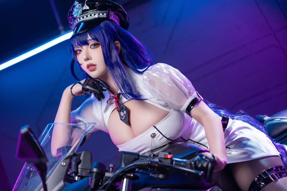 Coser@菌烨tako - 原神 雷电将军赛车 4 Coser@菌烨tako - 原神 雷电将军赛车