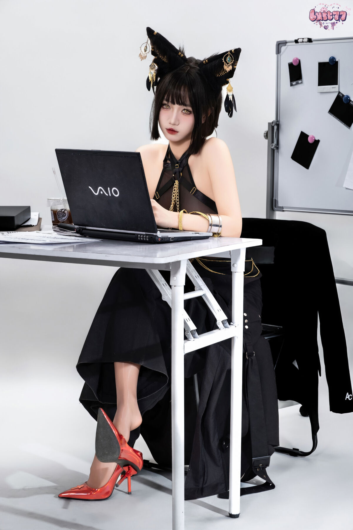 Coser@柒柒要乖哦 - 黑-阿努比斯 Part02 8 Coser@柒柒要乖哦 - 黑-阿努比斯 Part02