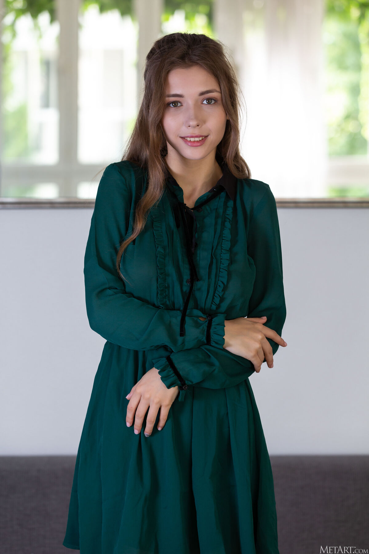 MetArt Mila Azul - Green Dress Part01 20 MetArt Mila Azul - Green Dress Part01