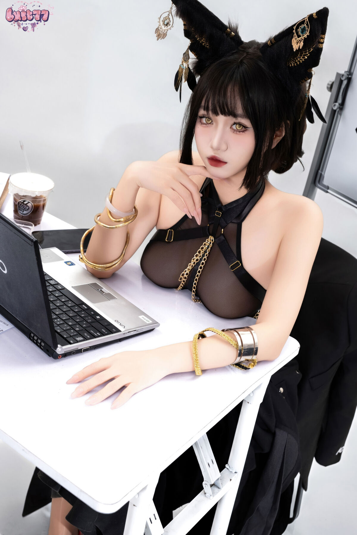 Coser@柒柒要乖哦 - 黑-阿努比斯 Part02 13 Coser@柒柒要乖哦 - 黑-阿努比斯 Part02