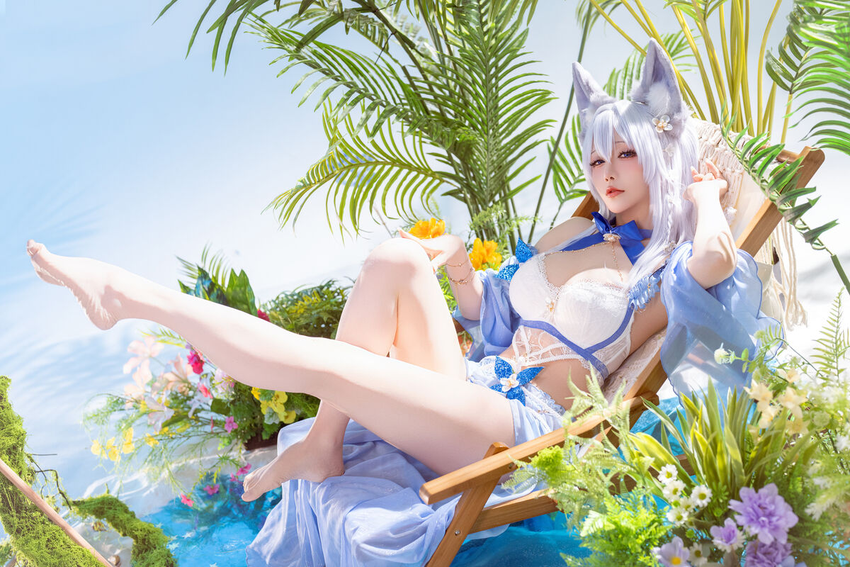 Coser@星之迟迟Hoshilily - 碧蓝航线 信浓泳装 16 Coser@星之迟迟Hoshilily - 碧蓝航线 信浓泳装