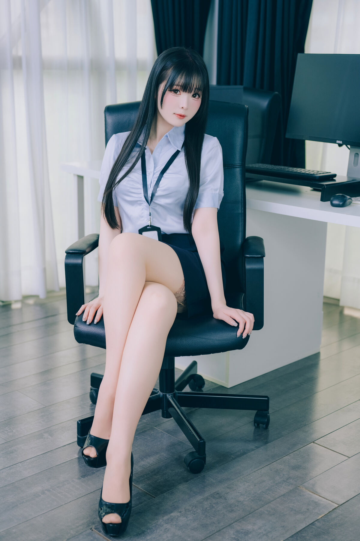 Coser@霜月shimo - DL写真集 Shimo Secret Office Vol.02 Part02 13 Coser@霜月shimo - DL写真集 Shimo Secret Office Vol.02 Part02