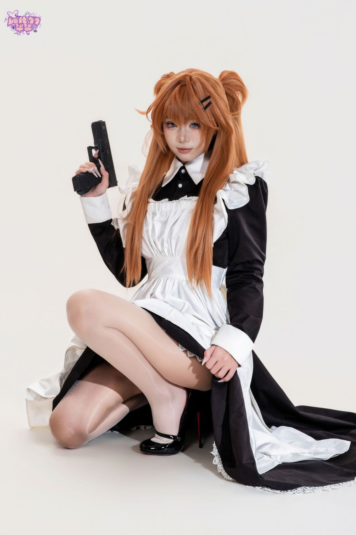 Coser@柒柒要乖哦 - EVA 明日香女仆 22 Coser@柒柒要乖哦 - EVA 明日香女仆