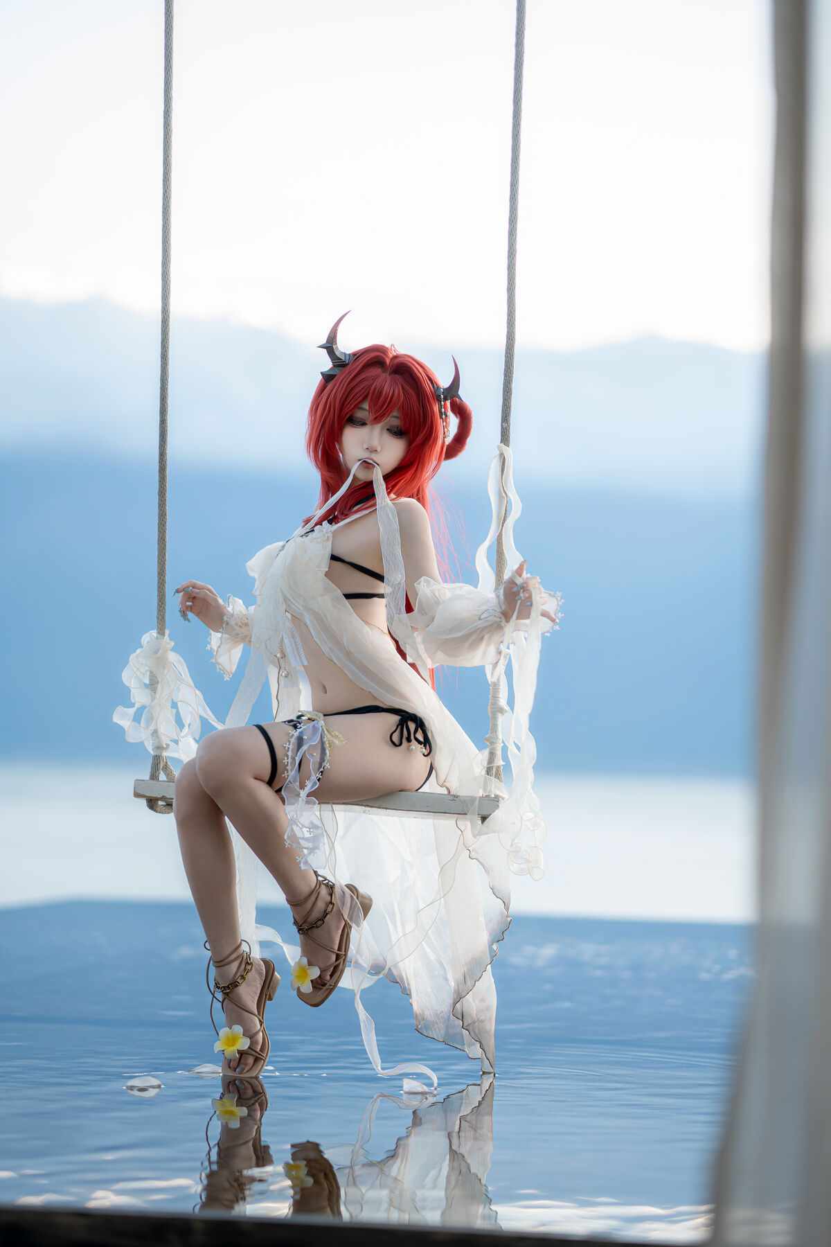 Coser@纸悦Etsu_ko - 明日方舟 史尔特尔 泳装 18 Coser@纸悦Etsu_ko - 明日方舟 史尔特尔 泳装