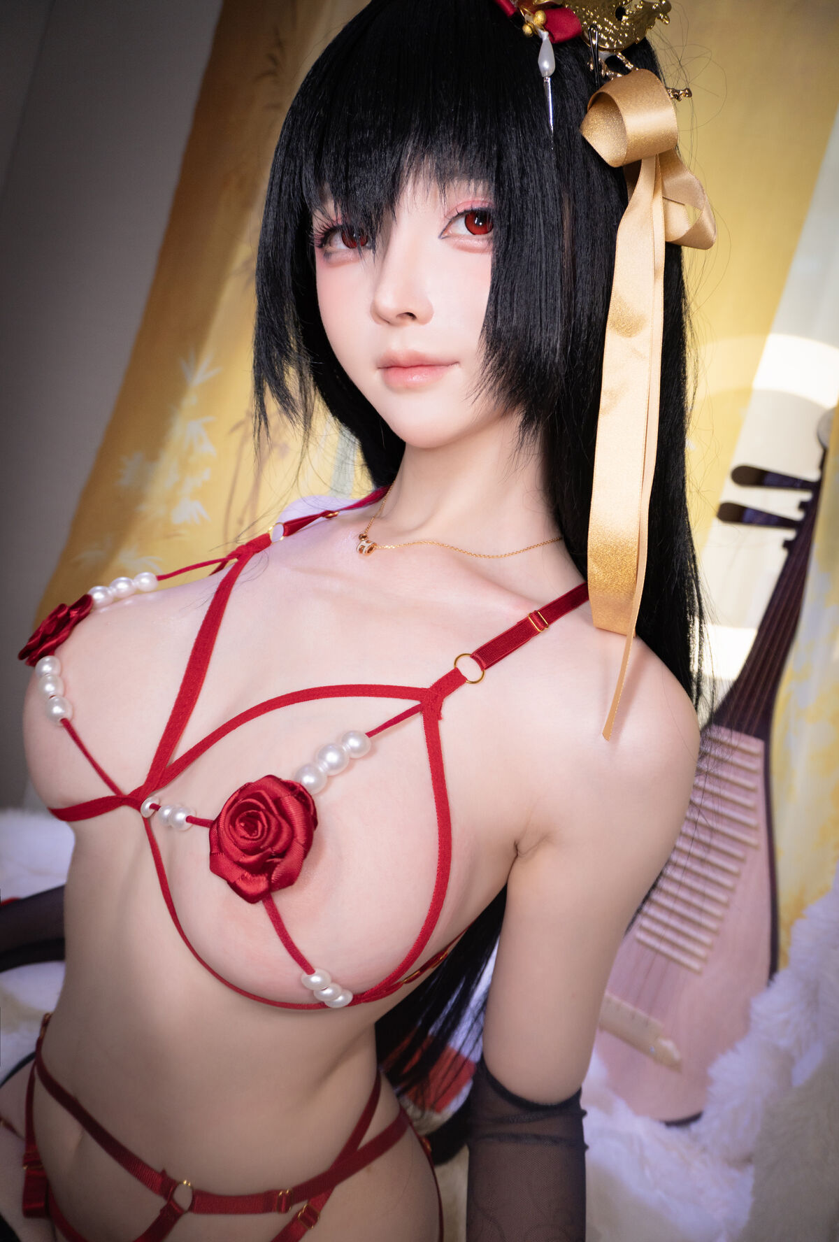 Coser@一小央泽 yixiaoyangze – 大凤旗袍 Part01