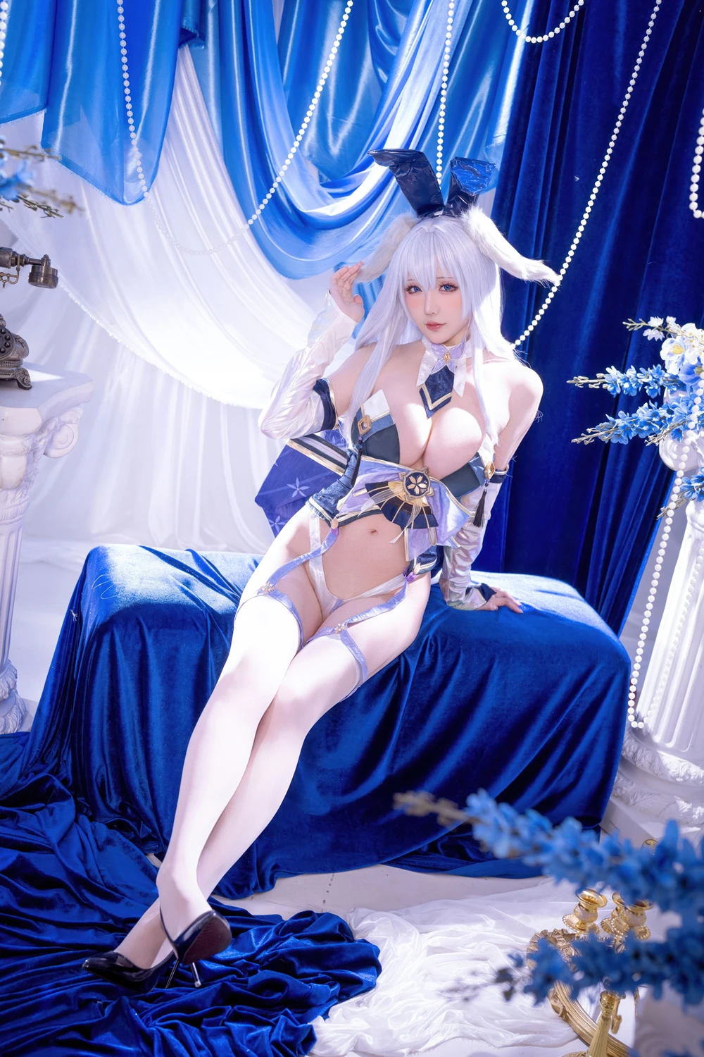Cosplay 星之迟迟Hoshilily – 碧蓝航线 信浓 兔女郎 8 Cosplay 星之迟迟Hoshilily – 碧蓝航线 信浓 兔女郎
