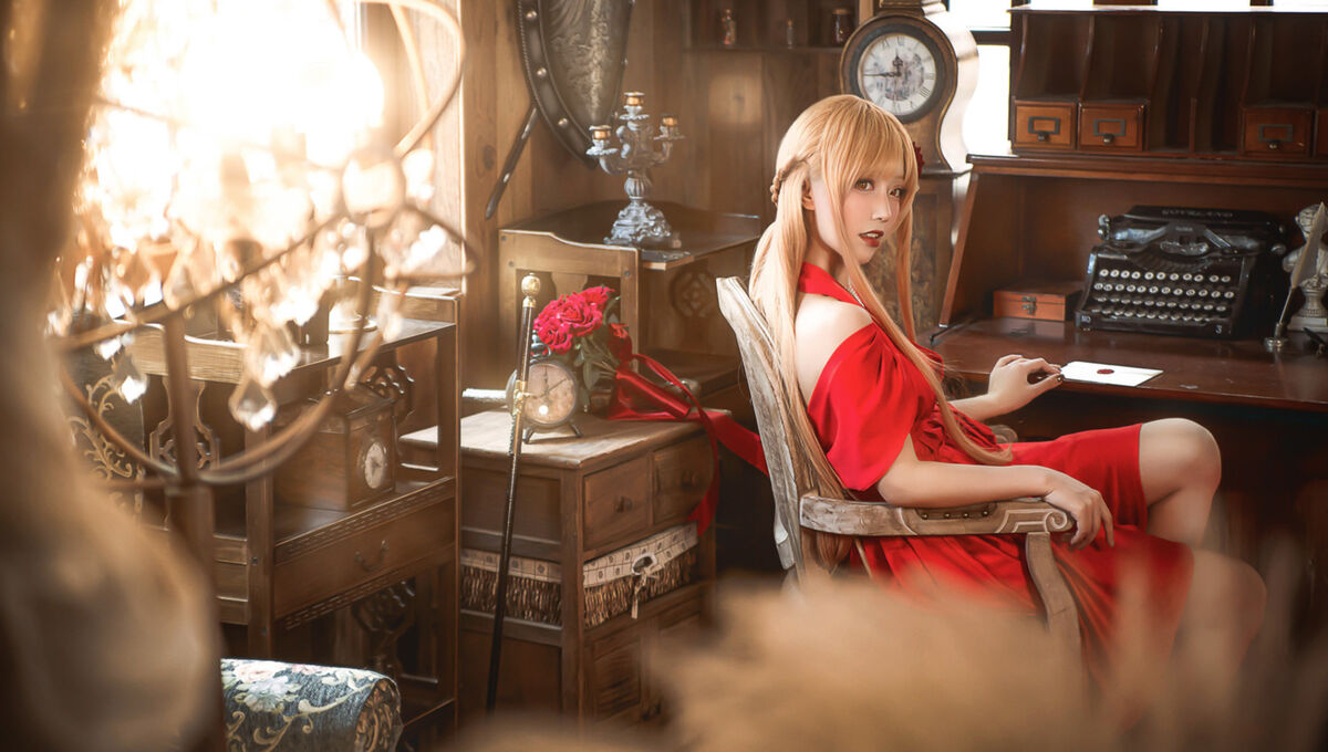 Coser@切切Celia - 刀剑神域 亚丝娜礼服 6 Coser@切切Celia - 刀剑神域 亚丝娜礼服