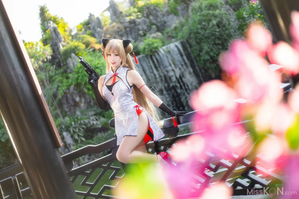 Coser@羽生三未: 少女前线 Mk23 蜂糖花 11 Coser@羽生三未: 少女前线 Mk23 蜂糖花