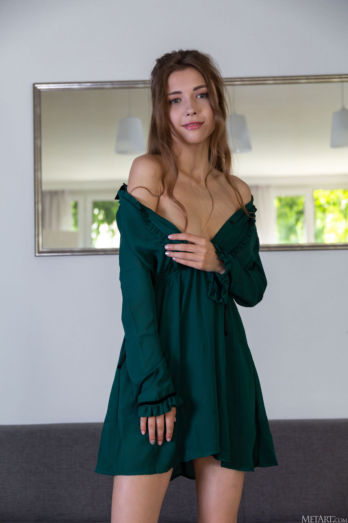 MetArt Mila Azul - Green Dress Part01 24 MetArt Mila Azul - Green Dress Part01