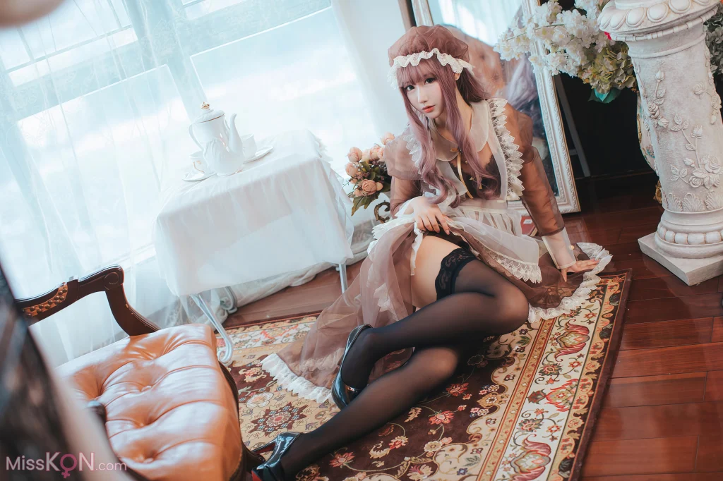 Coser@羽生三未 & 一千只猫薄荷: 透明女仆 9 Coser@羽生三未 & 一千只猫薄荷: 透明女仆