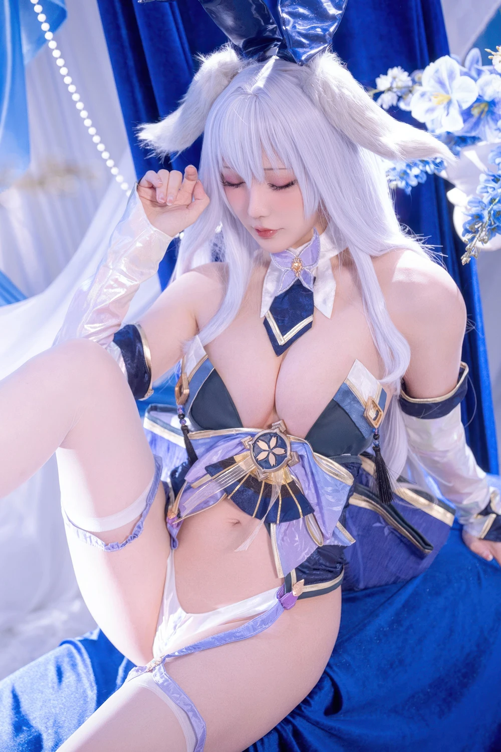 Cosplay 星之迟迟Hoshilily – 碧蓝航线 信浓 兔女郎 10 Cosplay 星之迟迟Hoshilily – 碧蓝航线 信浓 兔女郎