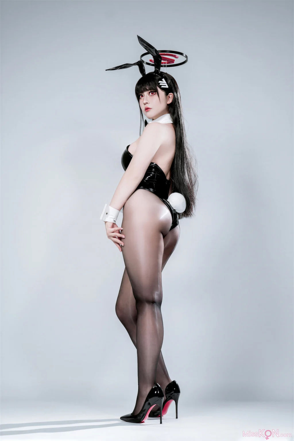 Coser@半半子: 蔚蓝档案 调月莉音兔女郎 12 Coser@半半子: 蔚蓝档案 调月莉音兔女郎
