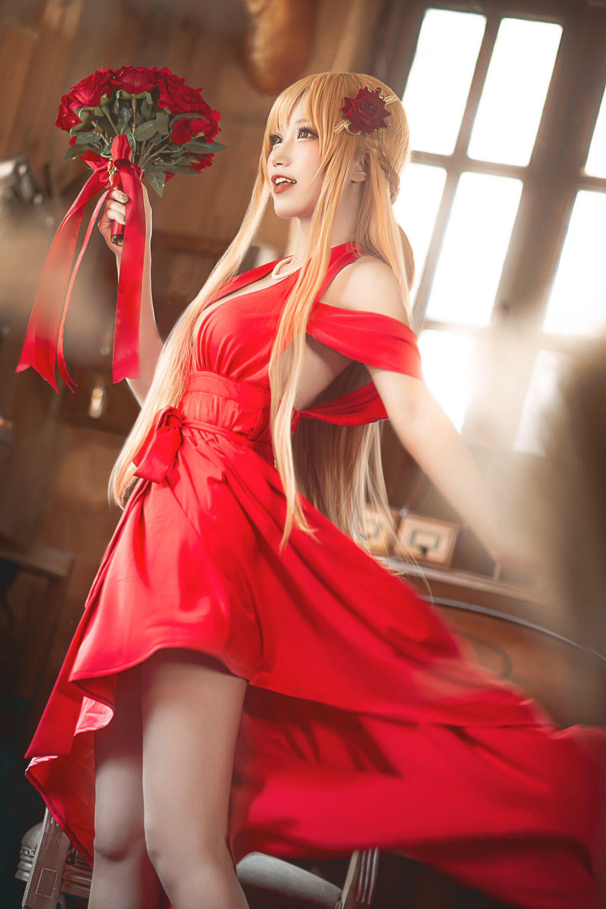 Coser@切切Celia - 刀剑神域 亚丝娜礼服 7 Coser@切切Celia - 刀剑神域 亚丝娜礼服
