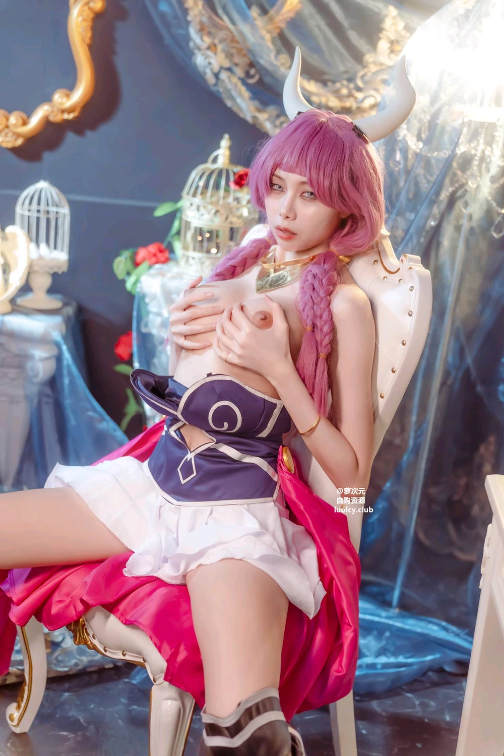 Cosplay Haruka_ハルカ – 阿烏拉給我脫掉!|雙女神的秘密快樂時光 5 Cosplay Haruka_ハルカ – 阿烏拉給我脫掉!|雙女神的秘密快樂時光