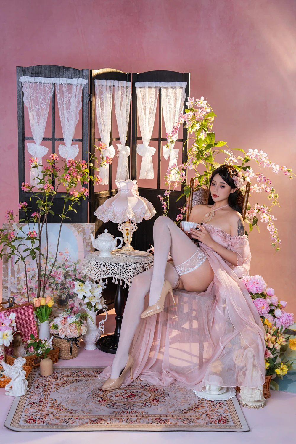 Cosplay 奈汐酱nice – 粉红茶事 8 Cosplay 奈汐酱nice – 粉红茶事