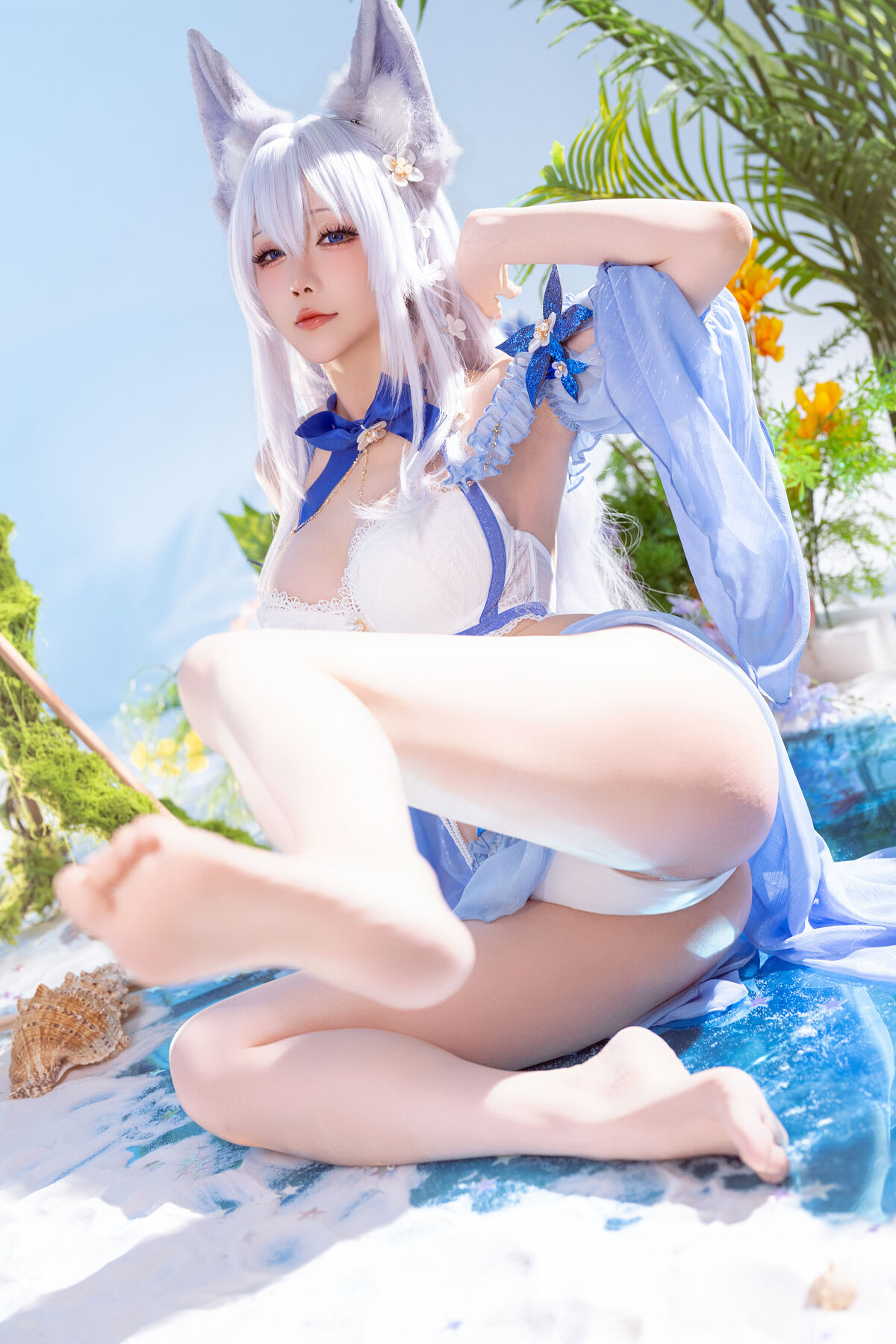 Coser@星之迟迟Hoshilily - 碧蓝航线 信浓泳装 23 Coser@星之迟迟Hoshilily - 碧蓝航线 信浓泳装