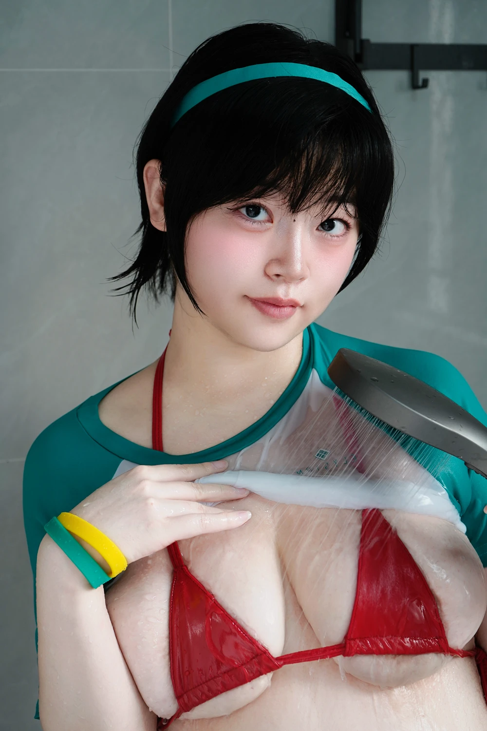 Cosplay 毛毛帽 – 午后浴室 8 Cosplay 毛毛帽 – 午后浴室