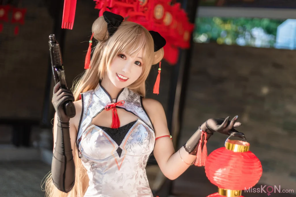 Coser@羽生三未: 少女前线 Mk23 蜂糖花 12 Coser@羽生三未: 少女前线 Mk23 蜂糖花