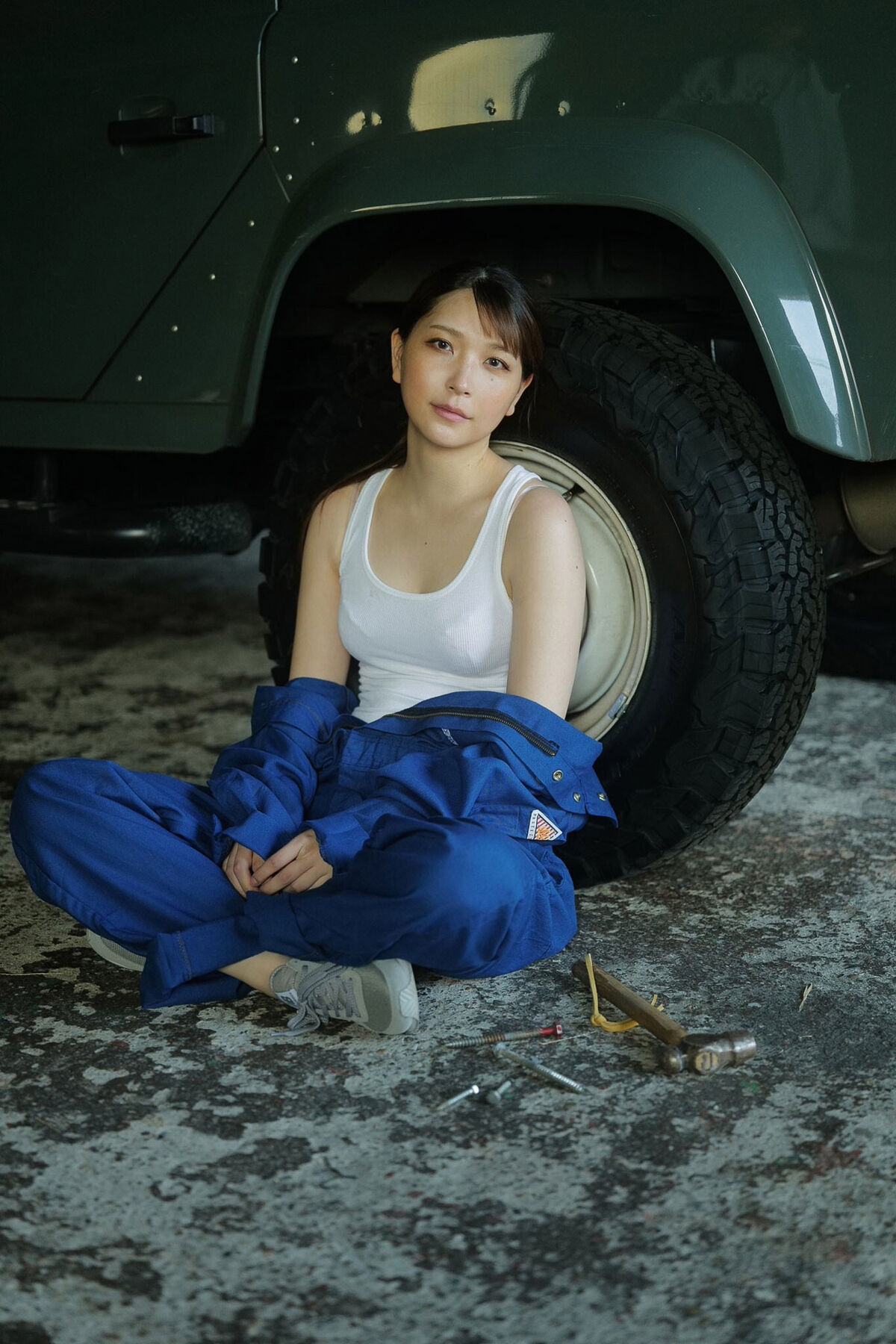JP Marina Amatsu あまつまりな - ツナギを脱いだらSPA デジタル写真集 SPA BOOKS 25 JP Marina Amatsu あまつまりな - ツナギを脱いだらSPA デジタル写真集 SPA BOOKS