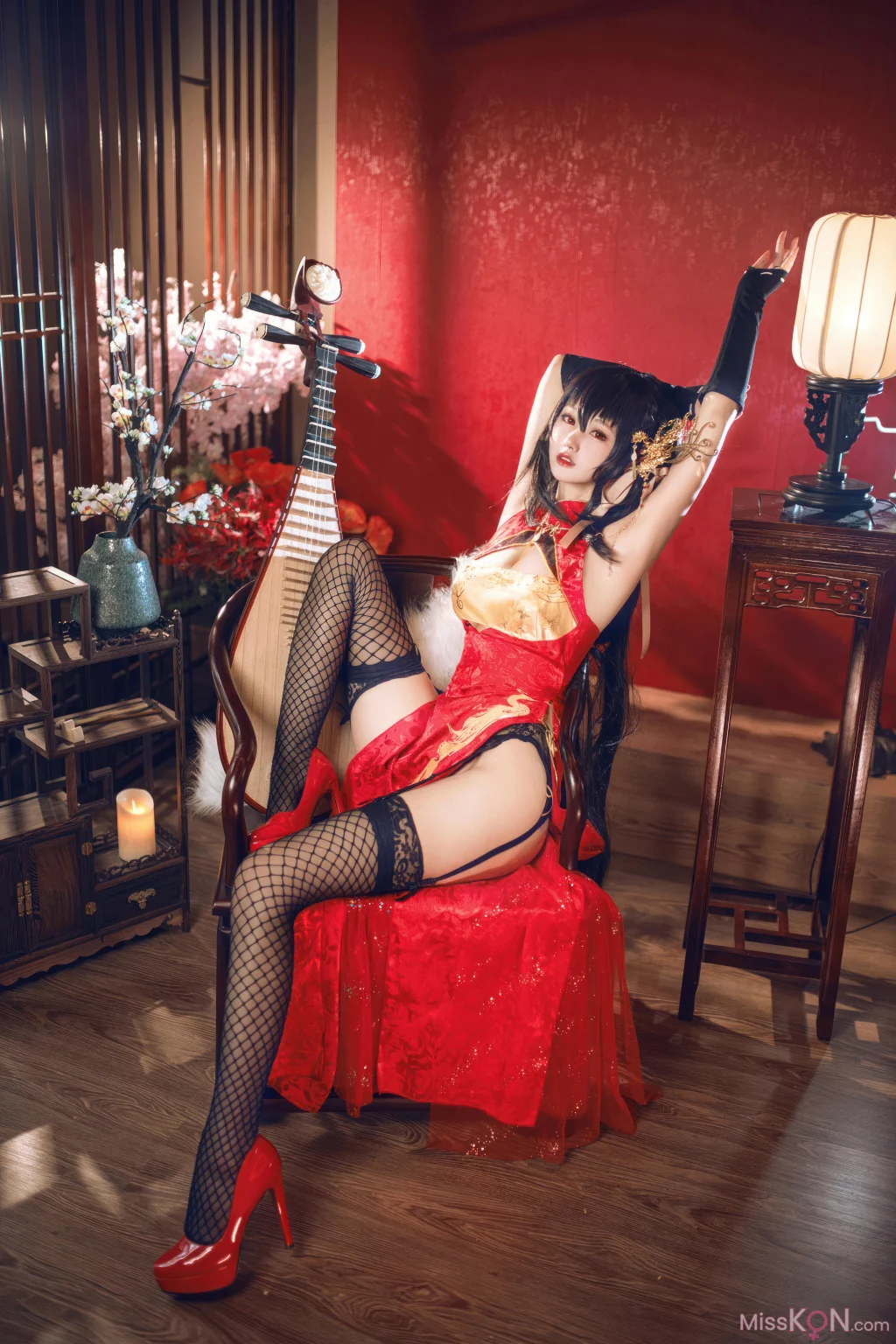 Coser@羽生三未: 碧蓝航线 大凤旗袍 11 Coser@羽生三未: 碧蓝航线 大凤旗袍