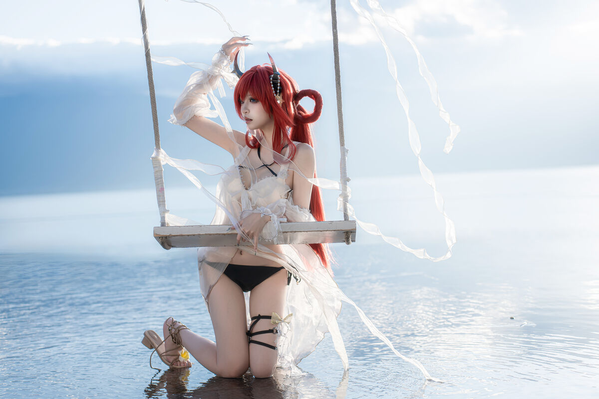 Coser@纸悦Etsu_ko - 明日方舟 史尔特尔 泳装 20 Coser@纸悦Etsu_ko - 明日方舟 史尔特尔 泳装