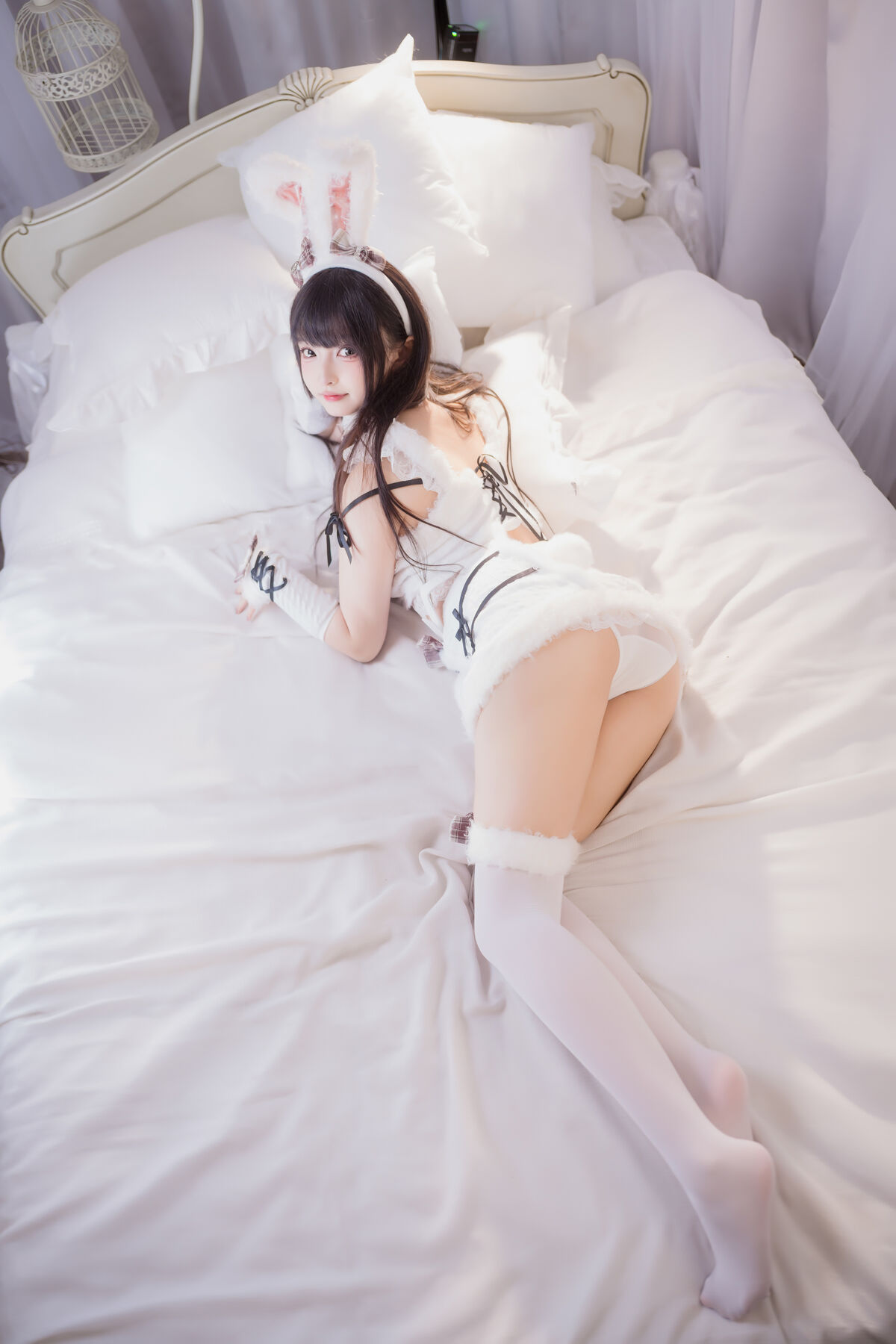 Coser@神楽坂真冬 - 毛绒白兔 37 Coser@神楽坂真冬 - 毛绒白兔