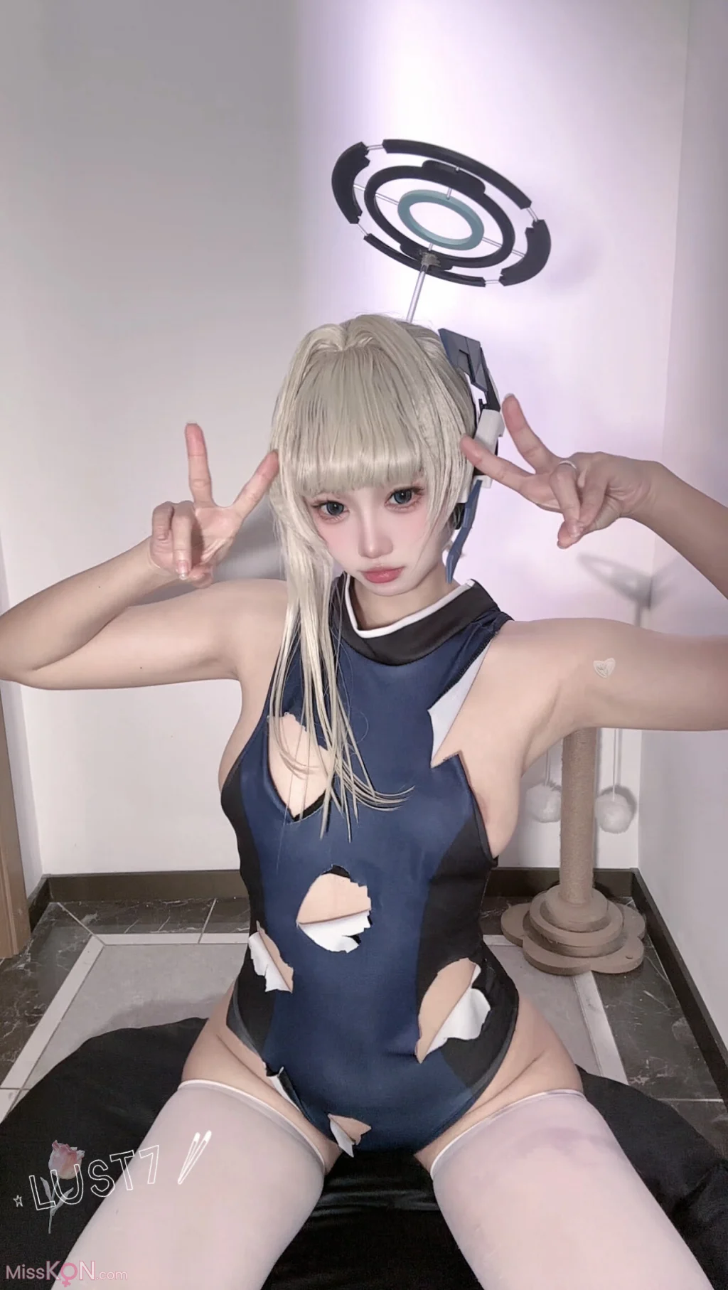 Coser@柒柒要乖哦: 蔚蓝档案 小时竞泳自拍 20 Coser@柒柒要乖哦: 蔚蓝档案 小时竞泳自拍