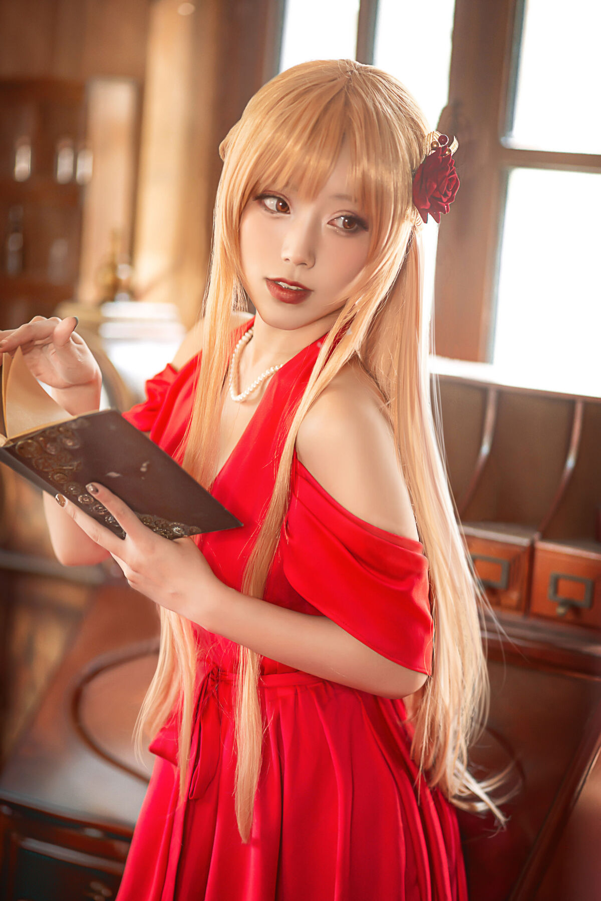 Coser@切切Celia - 刀剑神域 亚丝娜礼服 10 Coser@切切Celia - 刀剑神域 亚丝娜礼服