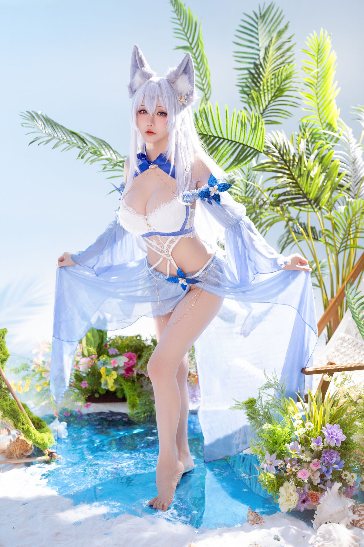Coser@星之迟迟Hoshilily - 碧蓝航线 信浓泳装 28 Coser@星之迟迟Hoshilily - 碧蓝航线 信浓泳装
