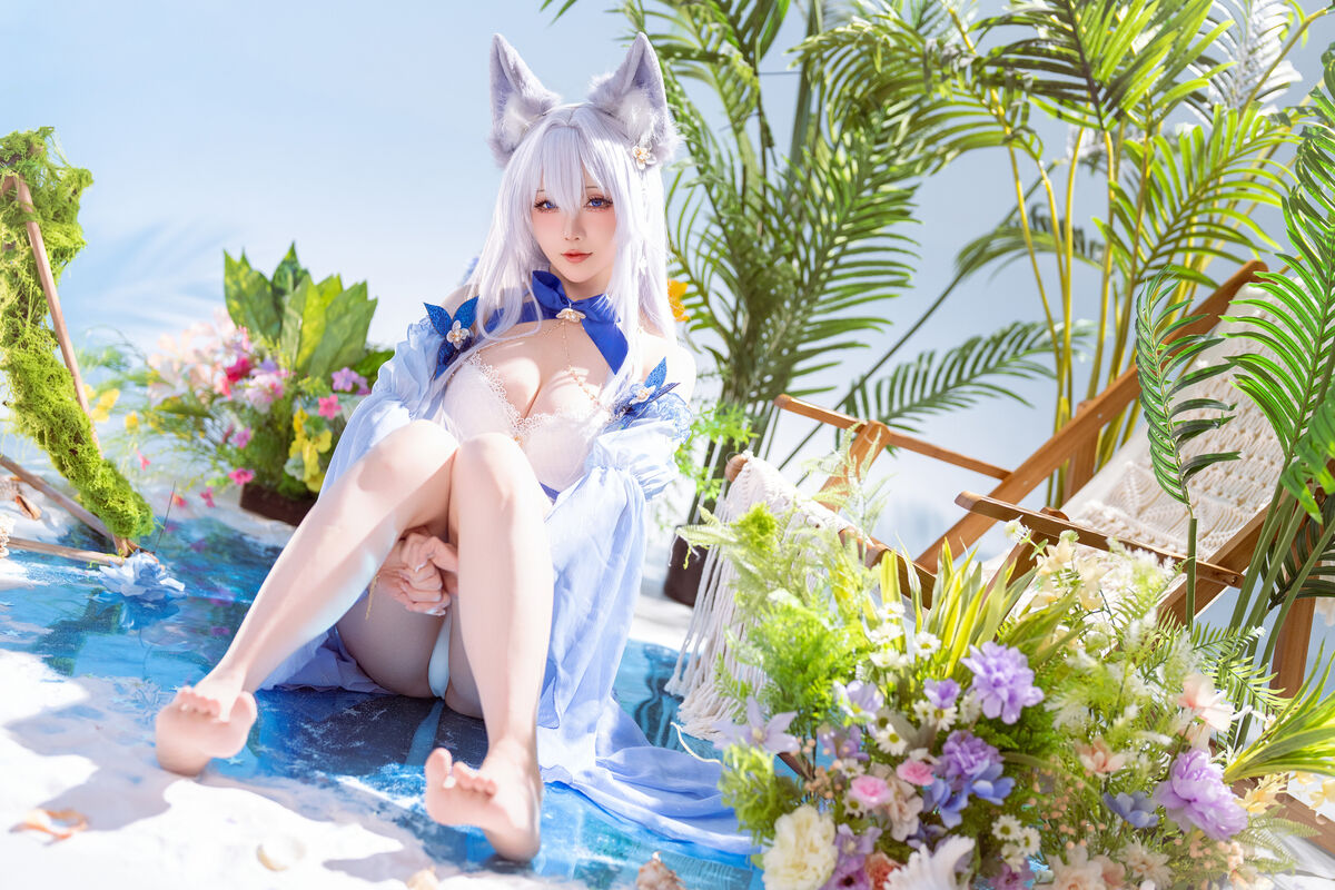 Coser@星之迟迟Hoshilily - 碧蓝航线 信浓泳装 29 Coser@星之迟迟Hoshilily - 碧蓝航线 信浓泳装