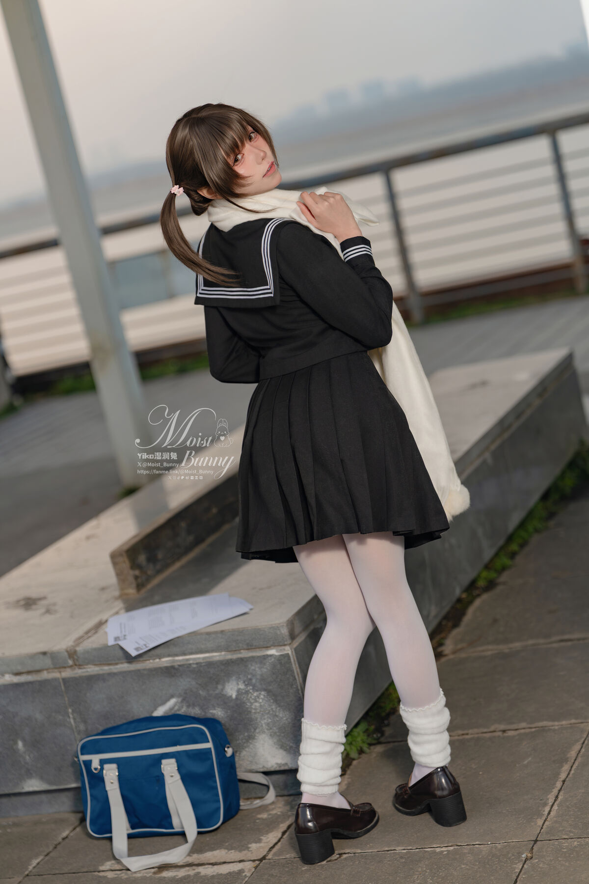 Coser@黏黏团子兔 - 2026年02月作品 放课后の归路 Part02 38 Coser@黏黏团子兔 - 2026年02月作品 放课后の归路 Part02