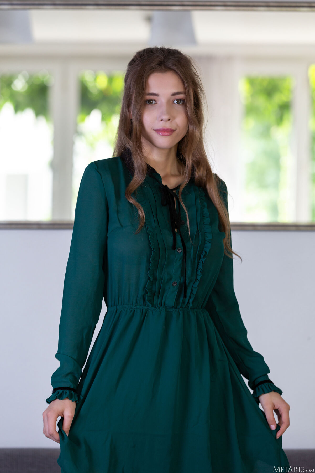MetArt Mila Azul - Green Dress Part01 27 MetArt Mila Azul - Green Dress Part01