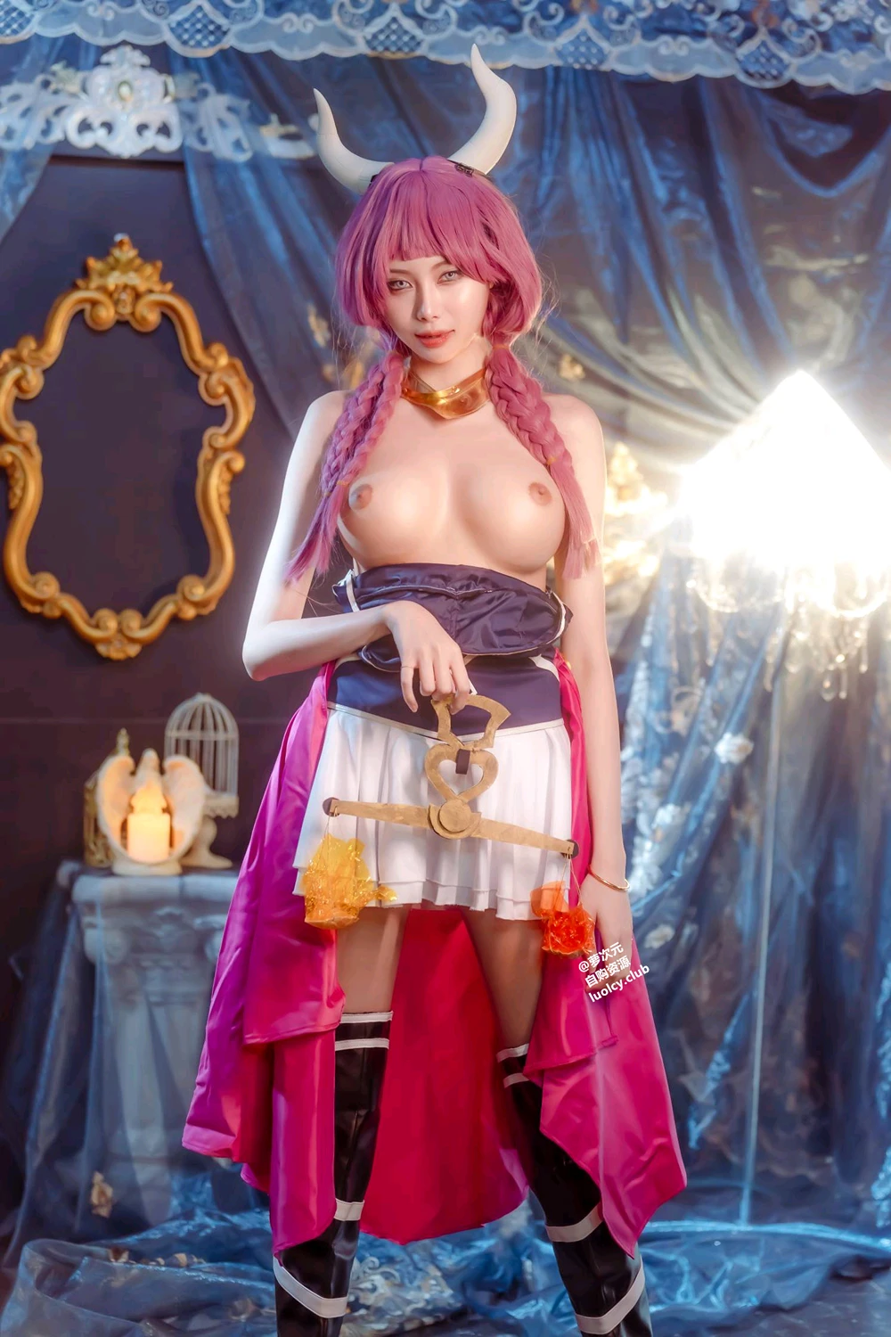 Cosplay Haruka_ハルカ – 阿烏拉給我脫掉!|雙女神的秘密快樂時光 6 Cosplay Haruka_ハルカ – 阿烏拉給我脫掉!|雙女神的秘密快樂時光