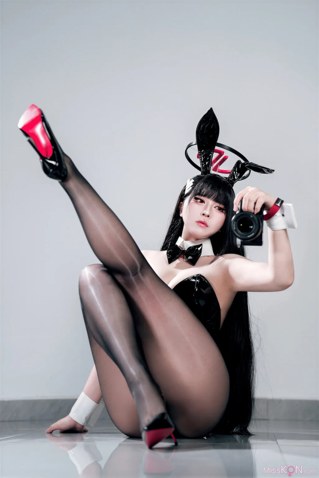 Coser@半半子: 蔚蓝档案 调月莉音兔女郎 20 Coser@半半子: 蔚蓝档案 调月莉音兔女郎