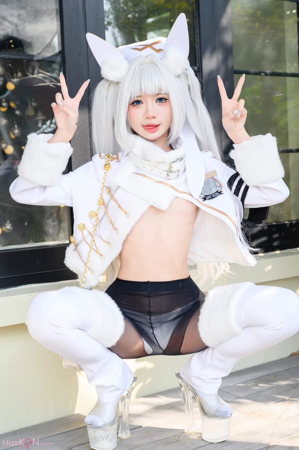 Coser@PoppaChan: Nikke Blanc 23 Coser@PoppaChan: Nikke Blanc