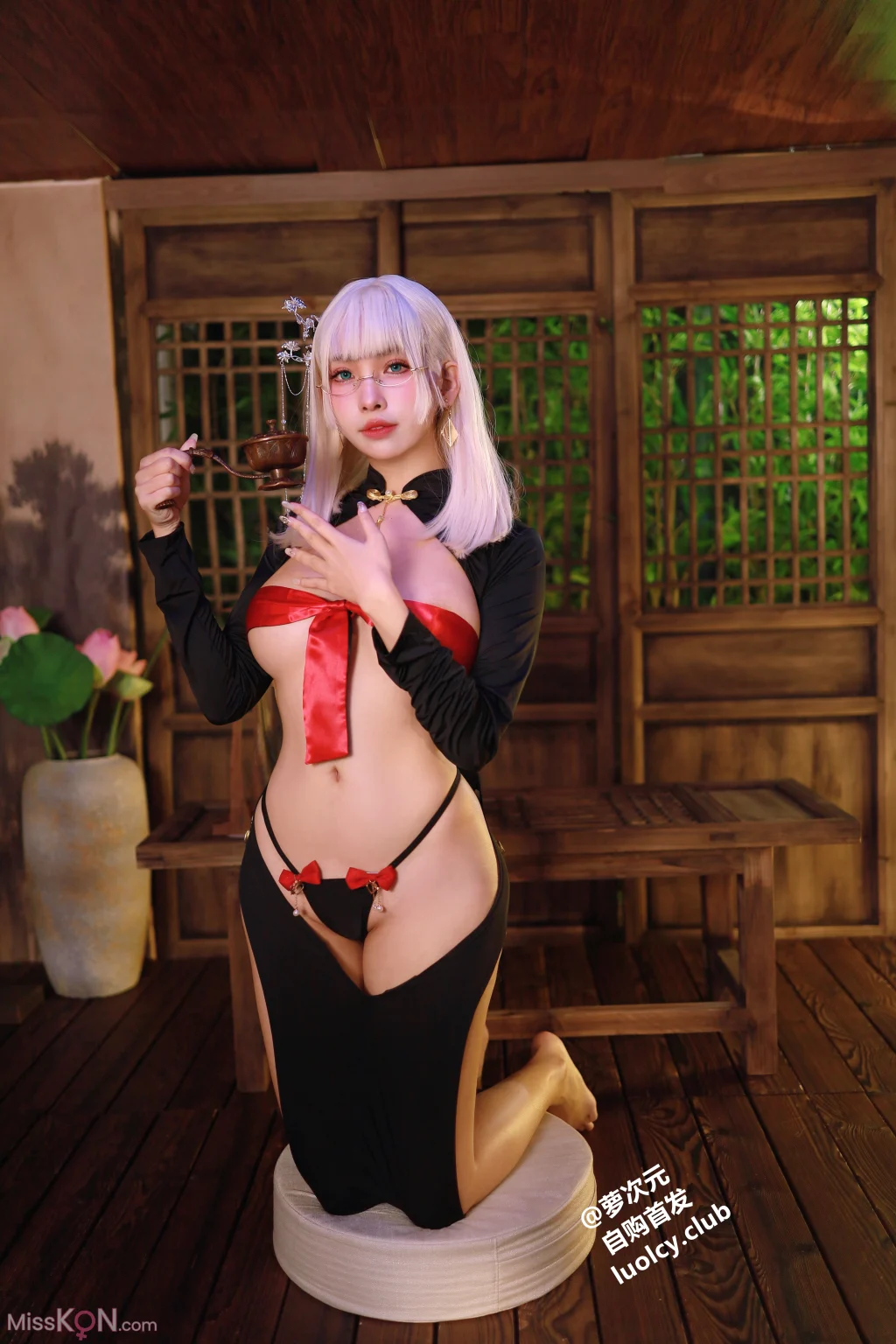Coser@慕慕Momo: 深夜慾茶室 誘人掌櫃 13 Coser@慕慕Momo: 深夜慾茶室 誘人掌櫃