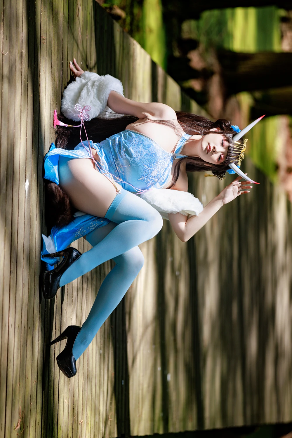 Cosplay 阿雪雪 – 能代旗袍 9 Cosplay 阿雪雪 – 能代旗袍