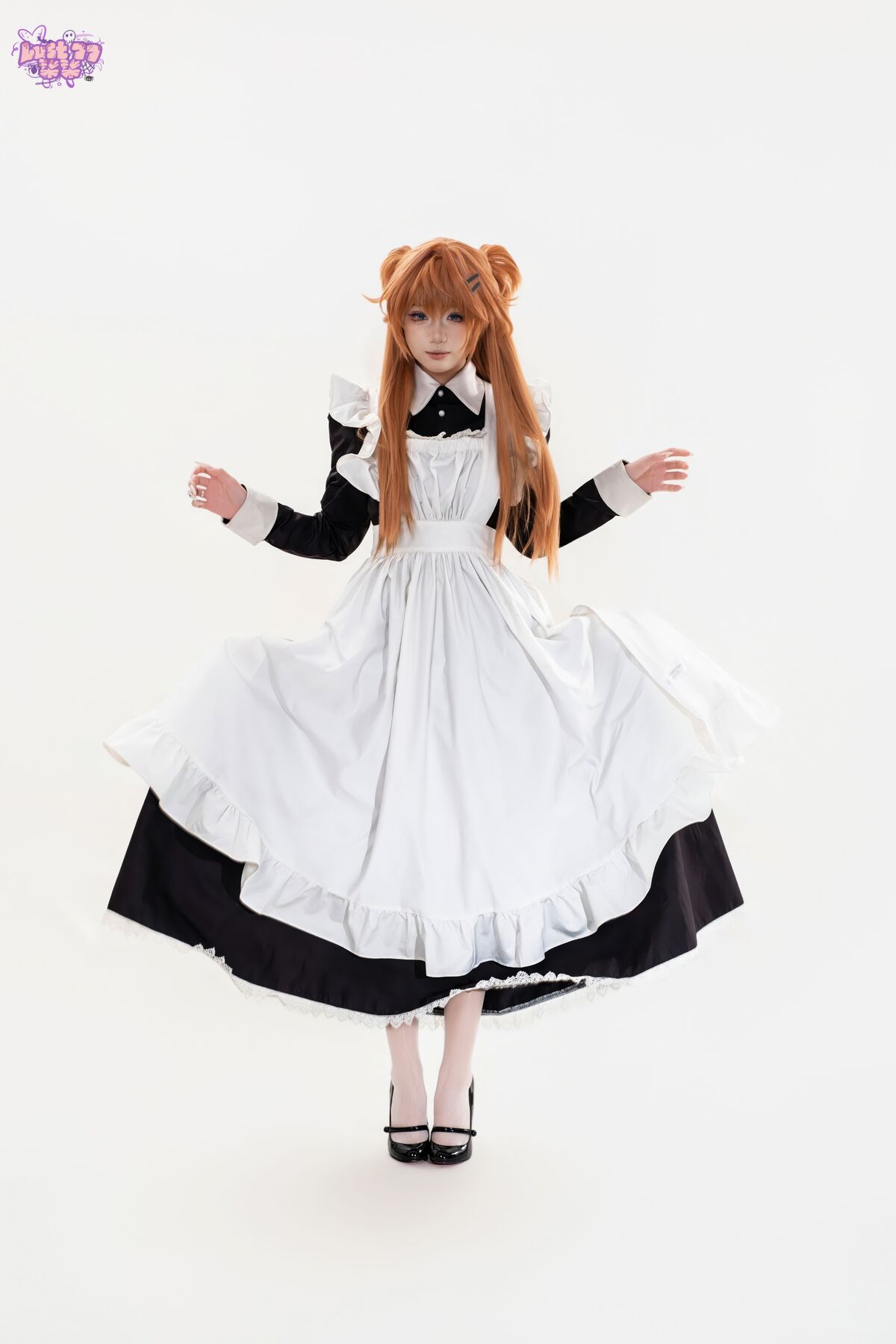 Coser@柒柒要乖哦 - EVA 明日香女仆 37 Coser@柒柒要乖哦 - EVA 明日香女仆