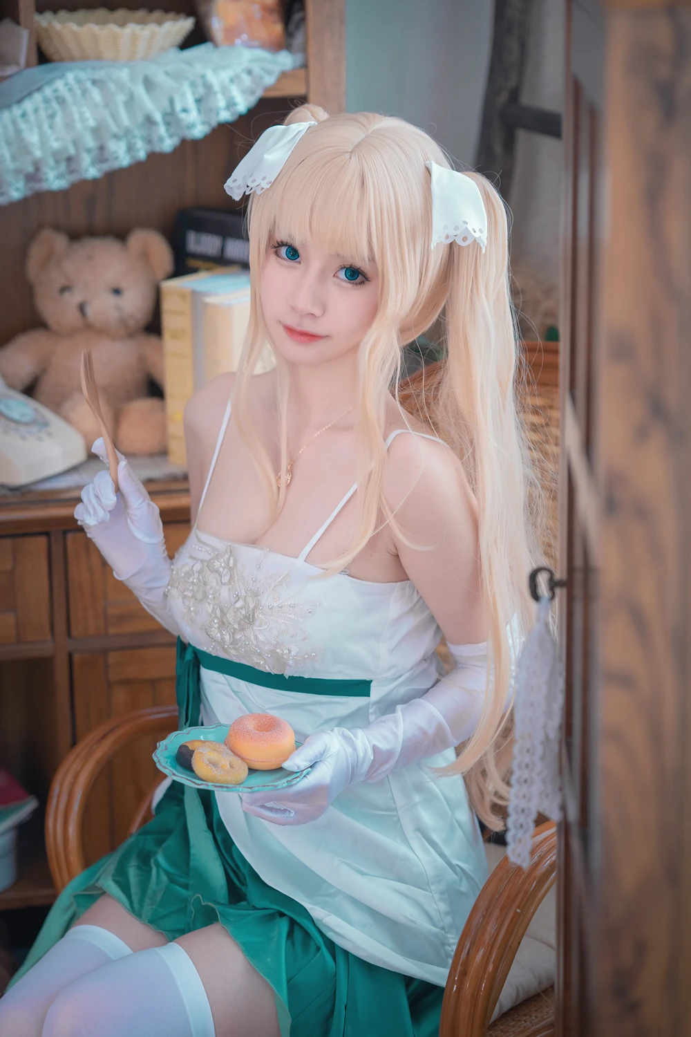 Cosplay 猫大人 – 初音白兔×猫大人 & 礼服26 8 Cosplay 猫大人 – 初音白兔×猫大人 & 礼服26