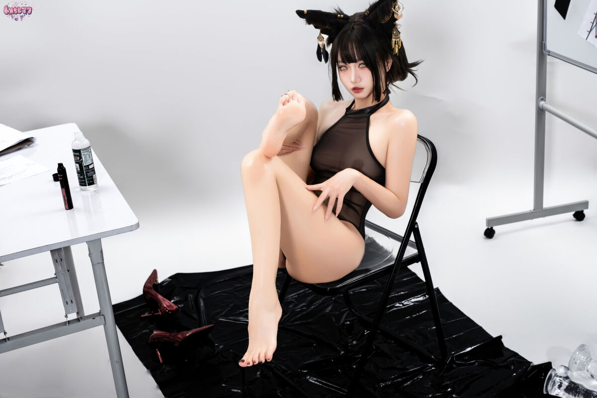 Coser@柒柒要乖哦 - 黑-阿努比斯 Part01 36 Coser@柒柒要乖哦 - 黑-阿努比斯 Part01