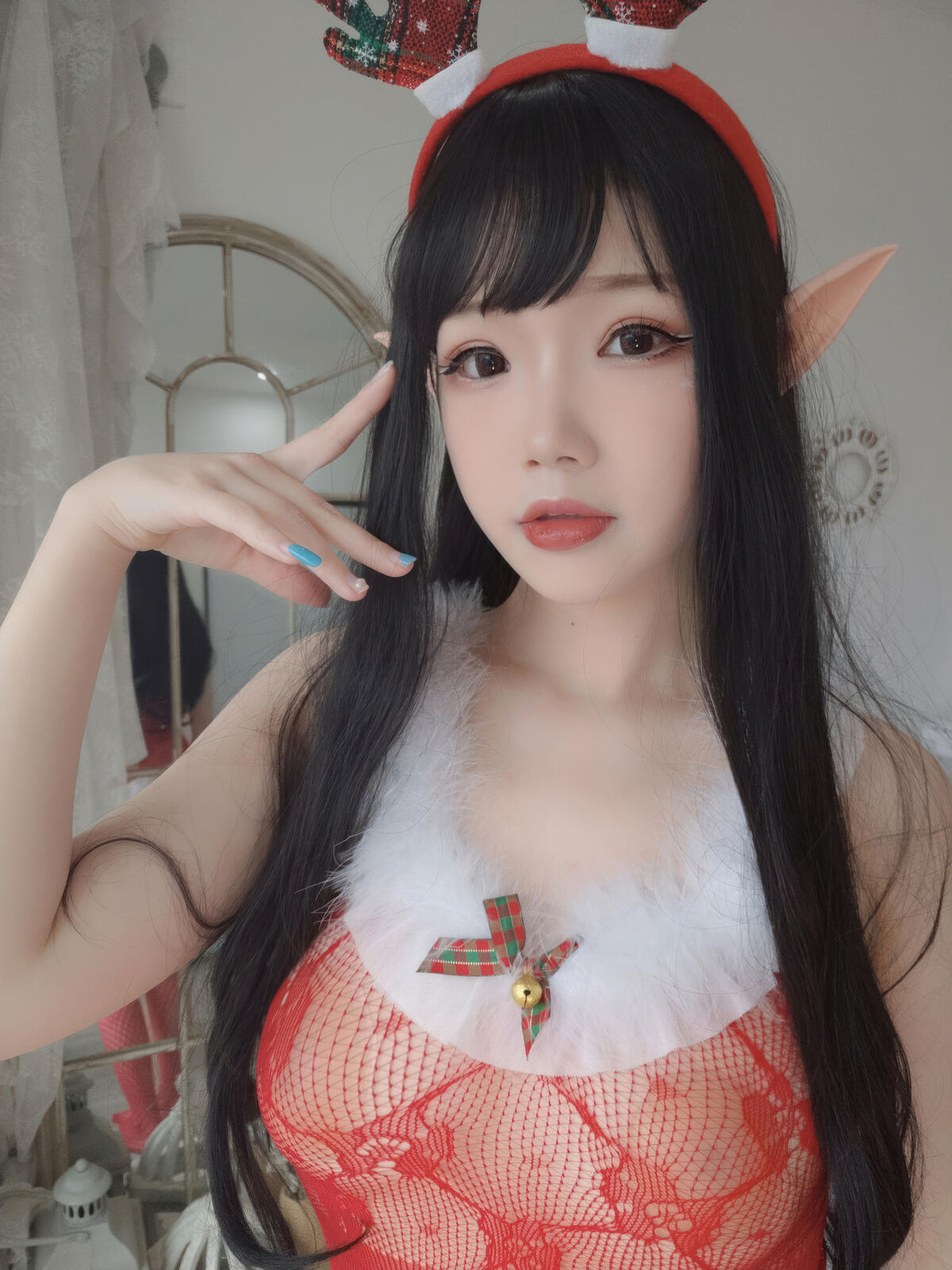 Coser@雪晴Astra - 圣诞节自拍 Part01 43 Coser@雪晴Astra - 圣诞节自拍 Part01