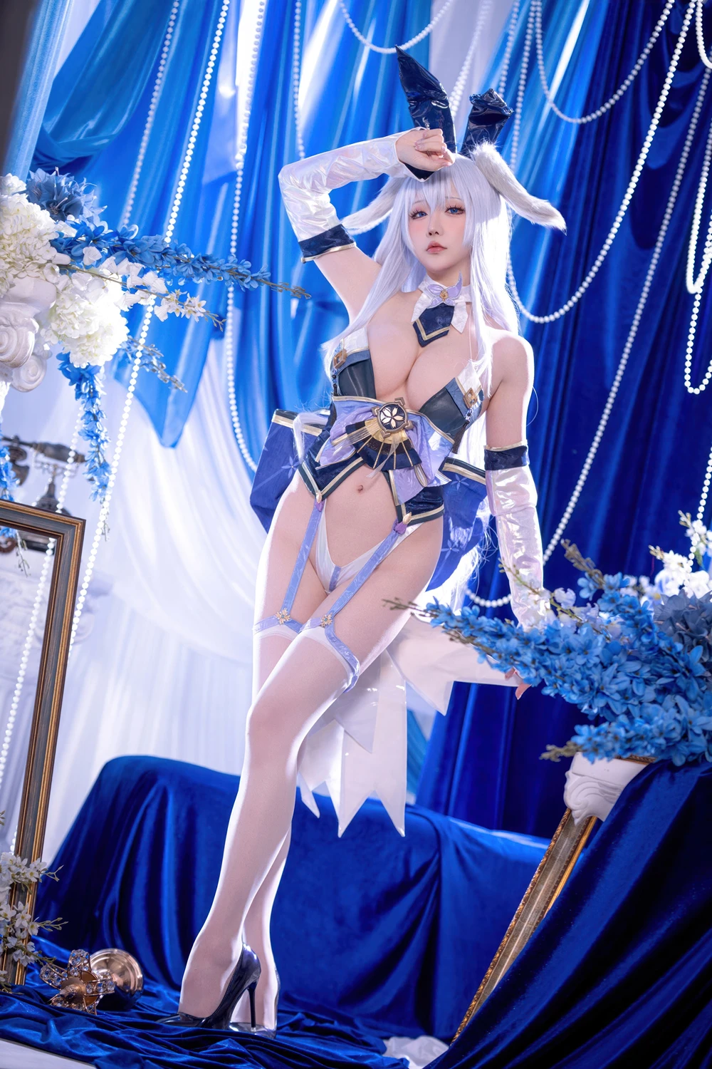 Cosplay 星之迟迟Hoshilily – 碧蓝航线 信浓 兔女郎 13 Cosplay 星之迟迟Hoshilily – 碧蓝航线 信浓 兔女郎