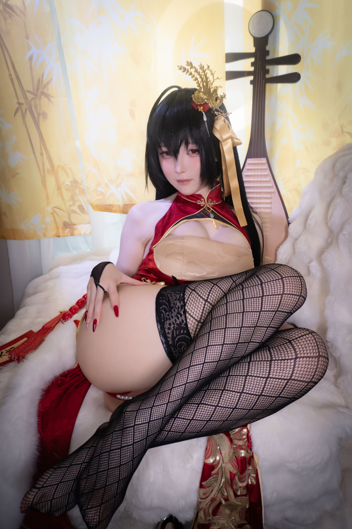 Coser@一小央泽 yixiaoyangze - 大凤旗袍 Part01 30 Coser@一小央泽 yixiaoyangze - 大凤旗袍 Part01