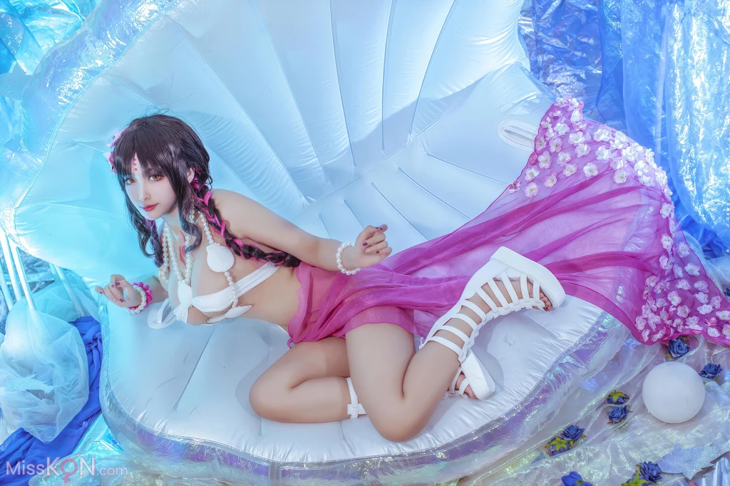 Coser@洛璃LoLiSAMA: 杀生院泳装 16 Coser@洛璃LoLiSAMA: 杀生院泳装