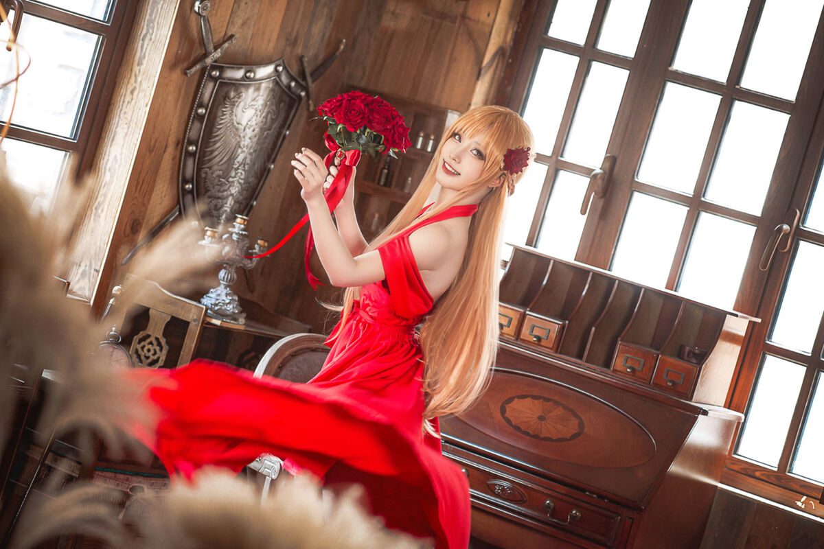 Coser@切切Celia - 刀剑神域 亚丝娜礼服 13 Coser@切切Celia - 刀剑神域 亚丝娜礼服